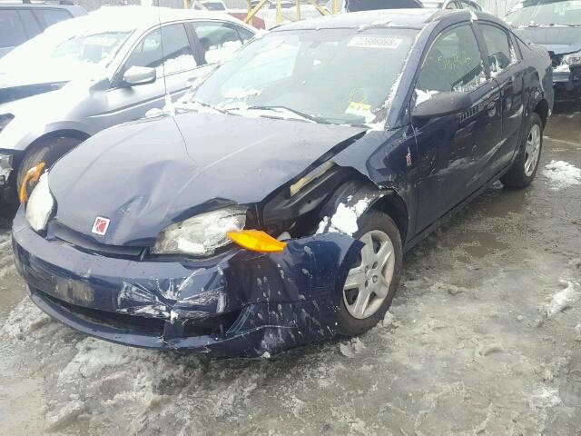 1G8AN15F17Z166231 - 2007 SATURN ION LEVEL BLUE photo 2