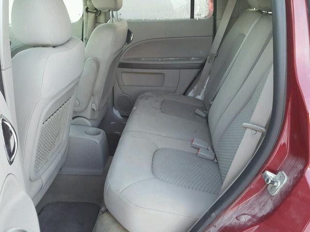 3GNDA13D57S596834 - 2007 CHEVROLET HHR LS MAROON photo 6