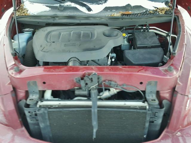 3GNDA13D57S596834 - 2007 CHEVROLET HHR LS MAROON photo 7