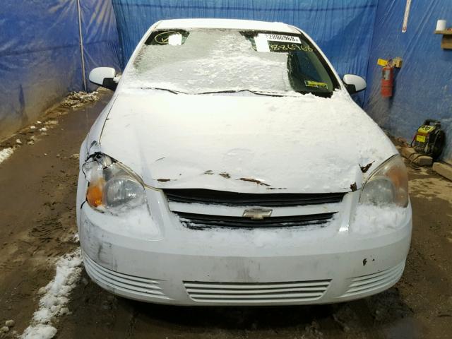 1G1AT18H297145677 - 2009 CHEVROLET COBALT LT WHITE photo 9