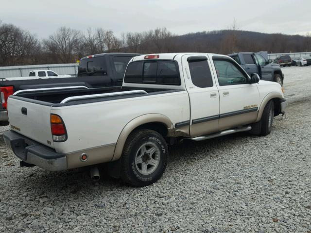 5TBRT3410YS096703 - 2000 TOYOTA TUNDRA ACC BEIGE photo 4