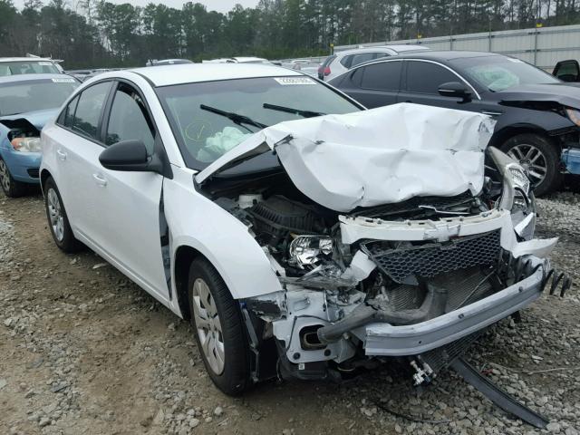 1G1PA5SG5D7149741 - 2013 CHEVROLET CRUZE LS WHITE photo 1