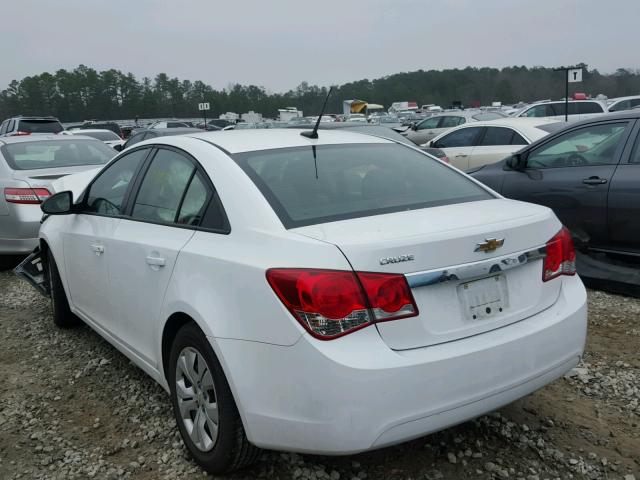 1G1PA5SG5D7149741 - 2013 CHEVROLET CRUZE LS WHITE photo 3