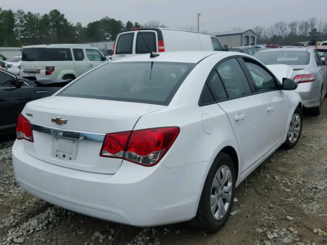 1G1PA5SG5D7149741 - 2013 CHEVROLET CRUZE LS WHITE photo 4