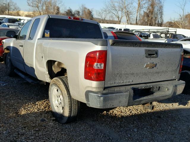 2GCEC19J071635507 - 2007 CHEVROLET SILVERADO SILVER photo 3