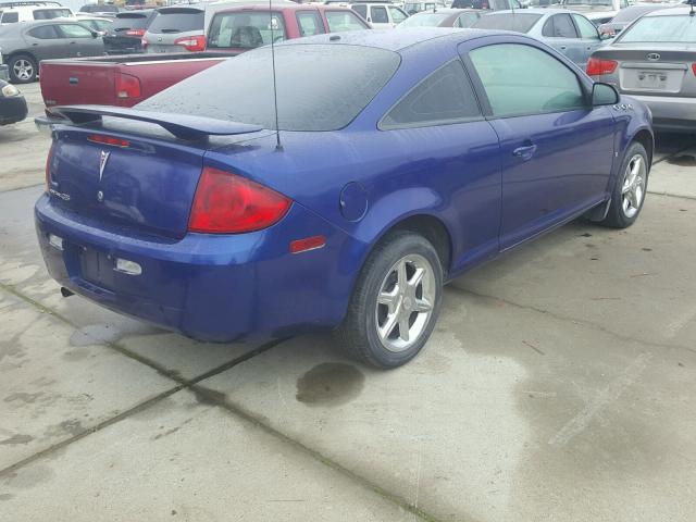 1G2AL15F677127887 - 2007 PONTIAC G5 BLUE photo 4