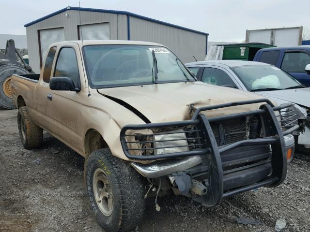 4TASM92N3XZ402171 - 1999 TOYOTA TACOMA XTR BEIGE photo 1