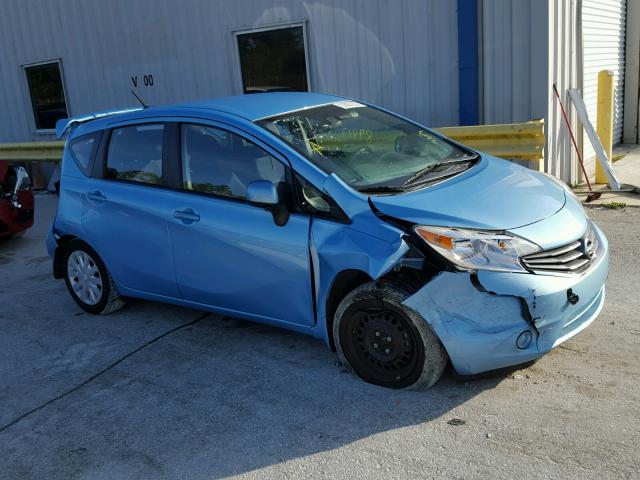 3N1CE2CP5EL366262 - 2014 NISSAN VERSA NOTE BLUE photo 1