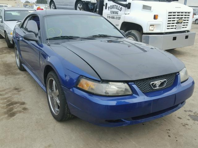 1FAFP40444F116911 - 2004 FORD MUSTANG BLUE photo 1