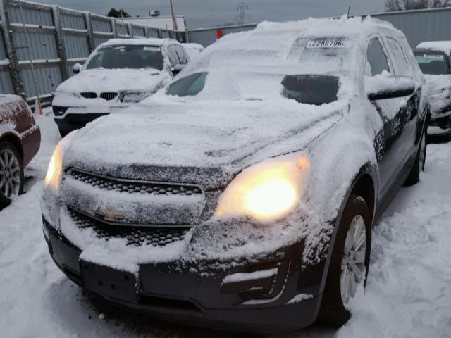 2CNFLEE51B6266667 - 2011 CHEVROLET EQUINOX LT BLUE photo 2