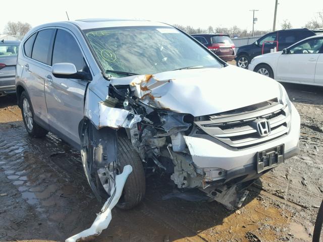 2HKRM4H54DH625402 - 2013 HONDA CR-V EX SILVER photo 1