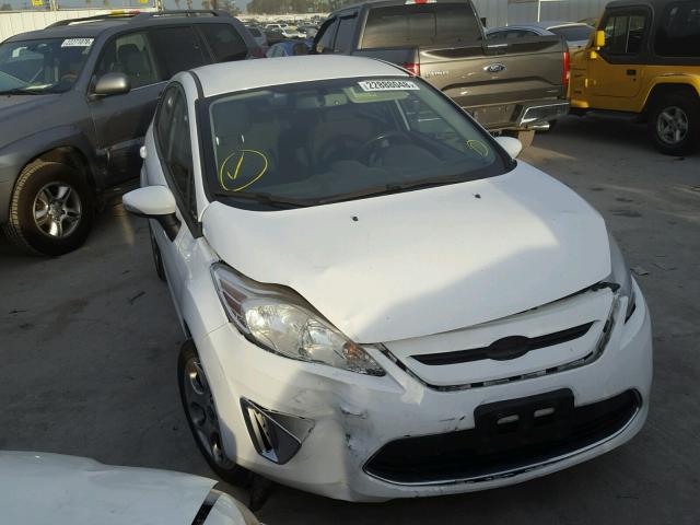 3FADP4FJ3CM151300 - 2012 FORD FIESTA SES WHITE photo 1