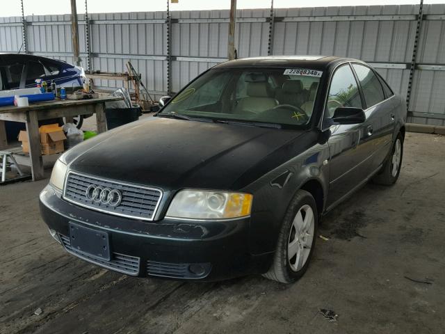 WAUJT64B02N134391 - 2002 AUDI A6 3 GREEN photo 2