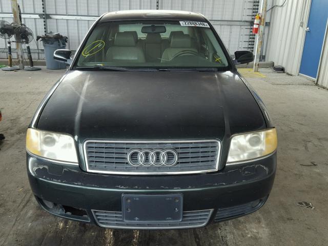 WAUJT64B02N134391 - 2002 AUDI A6 3 GREEN photo 9