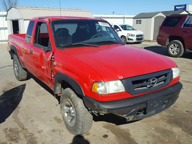 4F4ZR47E76PM02160 - 2006 MAZDA B4000 CAB RED photo 1