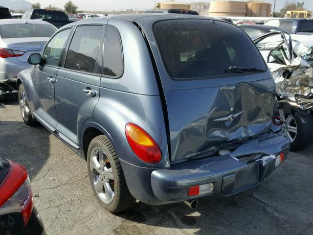 3C8FY78G43T579853 - 2003 CHRYSLER PT CRUISER BLUE photo 3