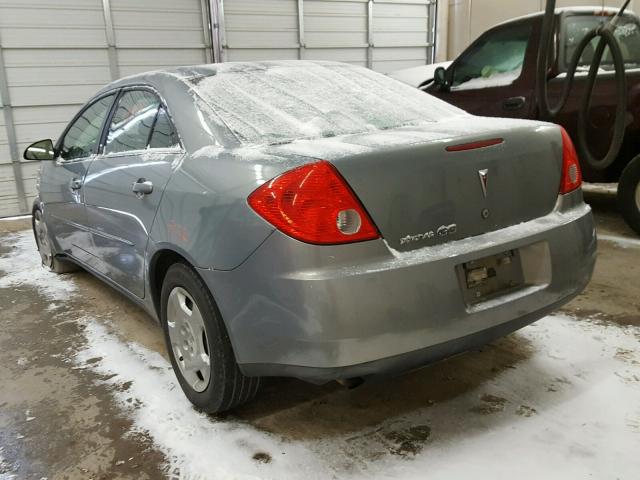 1G2ZF57B384115372 - 2008 PONTIAC G6 VALUE L GRAY photo 3