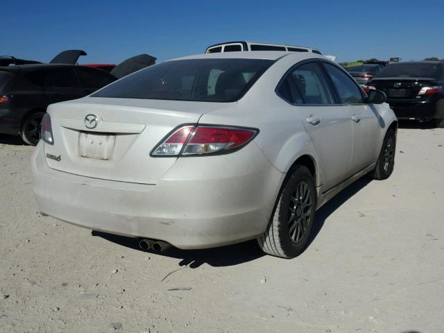 1YVHZ8BH7B5M14158 - 2011 MAZDA 6 I WHITE photo 4