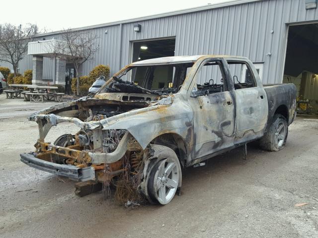 1C6RR7KT5ES432230 - 2014 RAM 1500 ST BURN photo 2