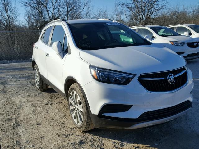 KL4CJASB3HB153156 - 2017 BUICK ENCORE PRE WHITE photo 1