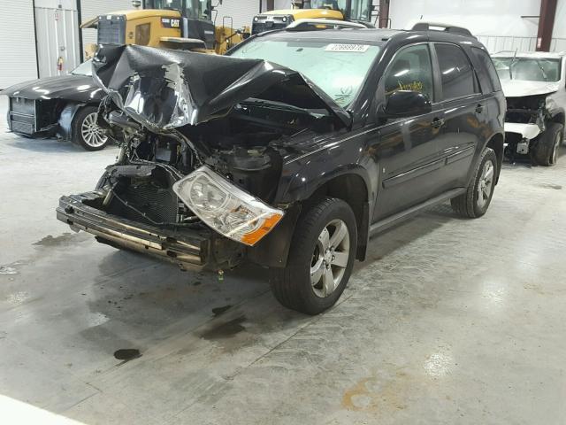 2CKDL63F476095278 - 2007 PONTIAC TORRENT BLACK photo 2