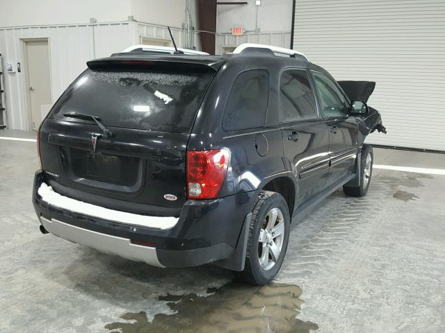 2CKDL63F476095278 - 2007 PONTIAC TORRENT BLACK photo 4