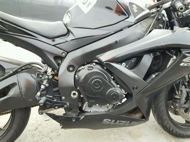 JS1GR7LA782105887 - 2008 SUZUKI GSX-R750 BLACK photo 7