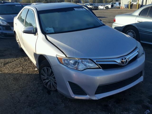 4T4BF1FK0CR167950 - 2012 TOYOTA CAMRY BASE SILVER photo 1