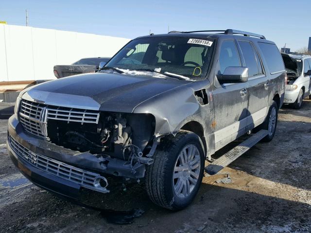 5LMFL28547LJ15487 - 2007 LINCOLN NAVIGATOR GRAY photo 2