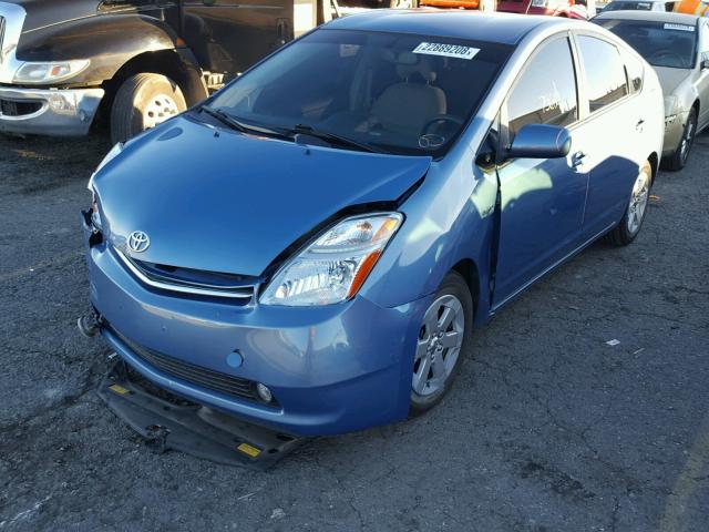 JTDKB20U197882964 - 2009 TOYOTA PRIUS BLUE photo 2