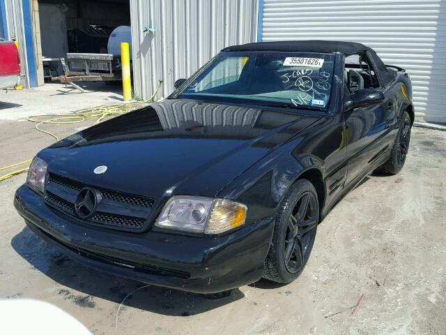 WDBFA68F4XF178082 - 1999 MERCEDES-BENZ SL 500 BLACK photo 2