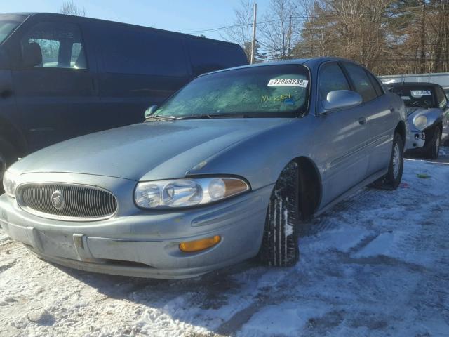 1G4HP52KX34203903 - 2003 BUICK LESABRE CU BLUE photo 2