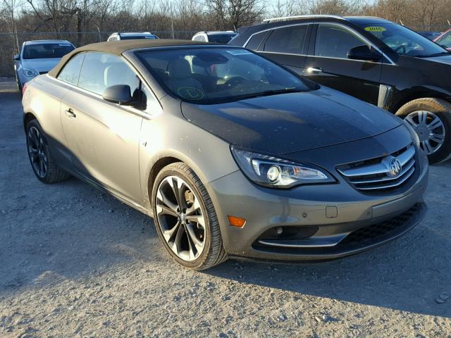 W04WH3N56HG027015 - 2017 BUICK CASCADA PR GRAY photo 1