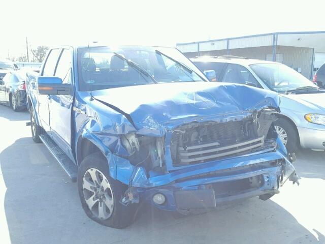 1FTEW1C8XAKE75513 - 2010 FORD F150 SUPER BLUE photo 1