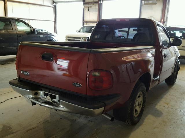 2FTRF07224CA99240 - 2004 FORD F-150 HERI RED photo 4