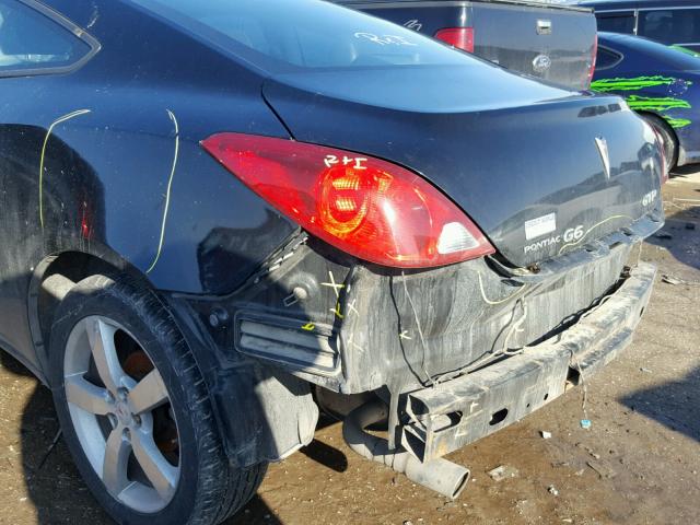 1G2ZM151664171506 - 2006 PONTIAC G6 GTP BLACK photo 9