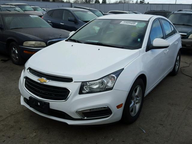 1G1PE5SB1G7100078 - 2016 CHEVROLET CRUZE LIMI WHITE photo 2