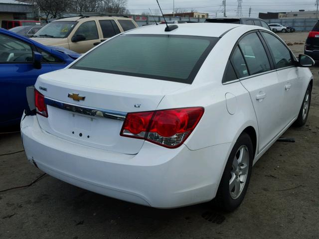 1G1PE5SB1G7100078 - 2016 CHEVROLET CRUZE LIMI WHITE photo 4