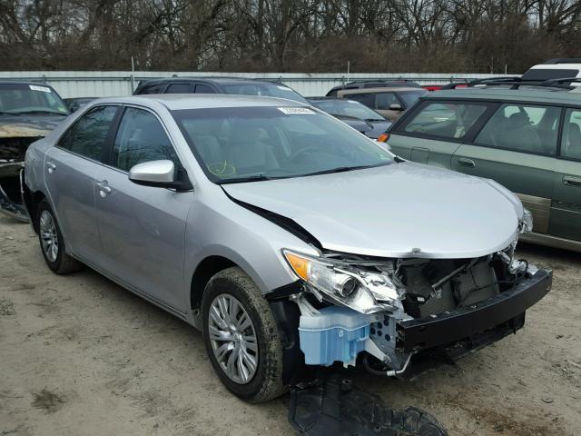 4T1BF1FK6CU585018 - 2012 TOYOTA CAMRY BASE SILVER photo 1