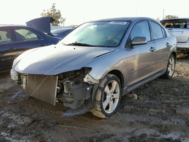 JM1BK323X41163105 - 2004 MAZDA 3 S GRAY photo 2