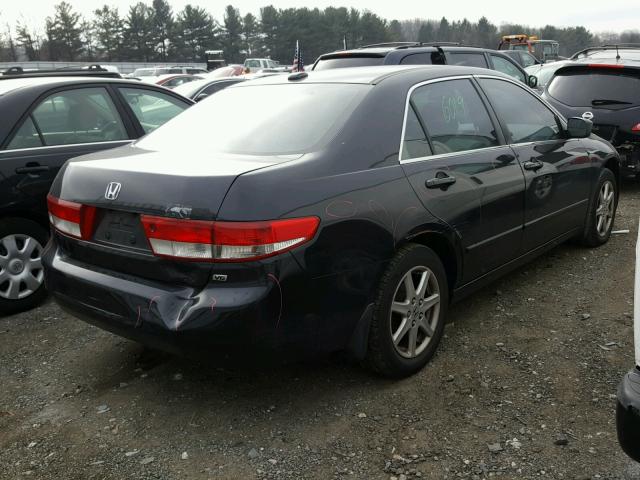 1HGCM66564A015773 - 2004 HONDA ACCORD EX BLACK photo 4