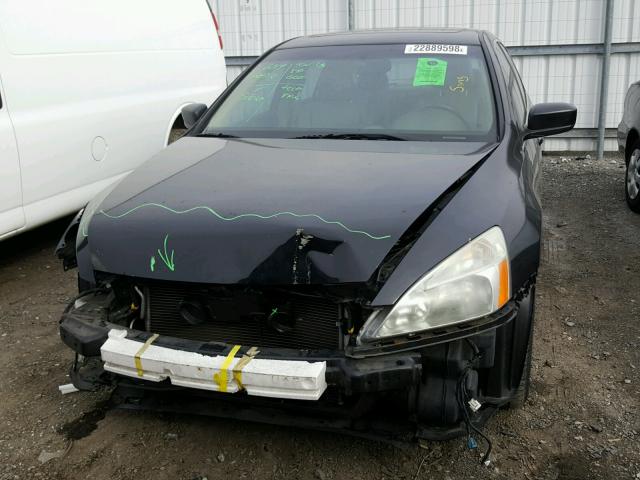 1HGCM66564A015773 - 2004 HONDA ACCORD EX BLACK photo 9