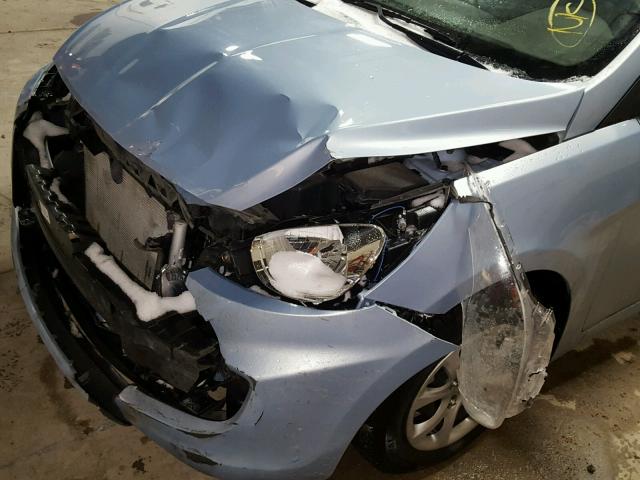 KMHCT4AE4EU646899 - 2014 HYUNDAI ACCENT GLS BLUE photo 9