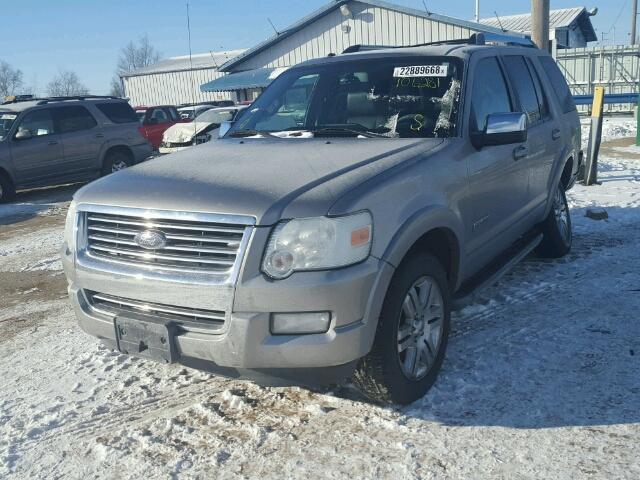 1FMEU75E78UA50790 - 2008 FORD EXPLORER L SILVER photo 2