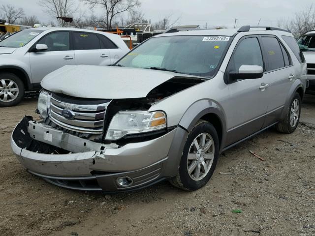 1FMDK05WX8GA02829 - 2008 FORD TAURUS X S SILVER photo 2