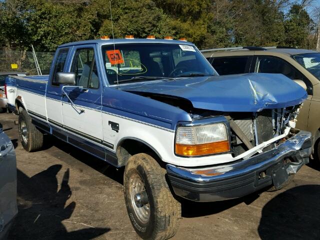 1FTHX26F5VEA06618 - 1997 FORD F250 TWO TONE photo 9