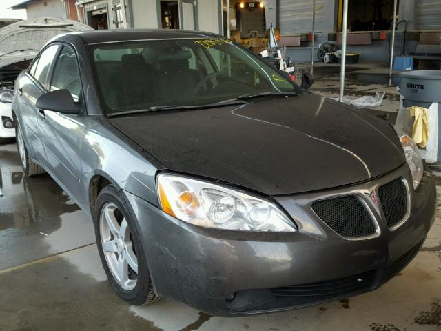 1G2ZG58N274113276 - 2007 PONTIAC G6 BASE GRAY photo 1