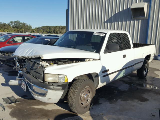 1B7KC23D0WJ146511 - 1998 DODGE RAM 2500 WHITE photo 2