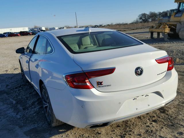 1G4ZP5SS0HU146851 - 2017 BUICK LACROSSE E WHITE photo 3