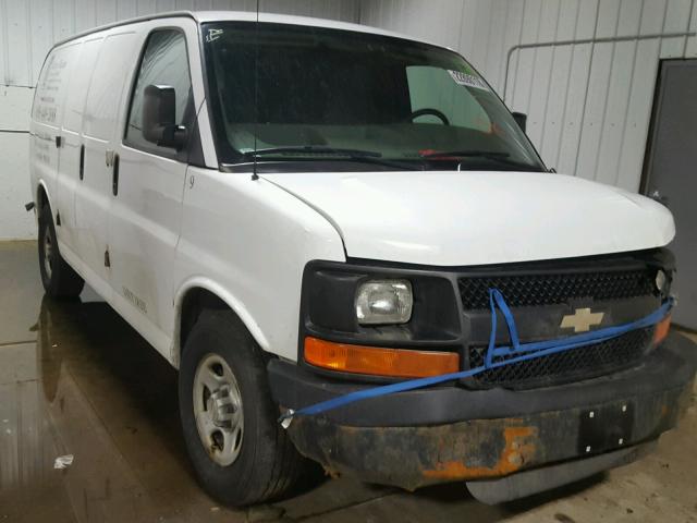 1GCFG15X281175745 - 2008 CHEVROLET EXPRESS G1 WHITE photo 1